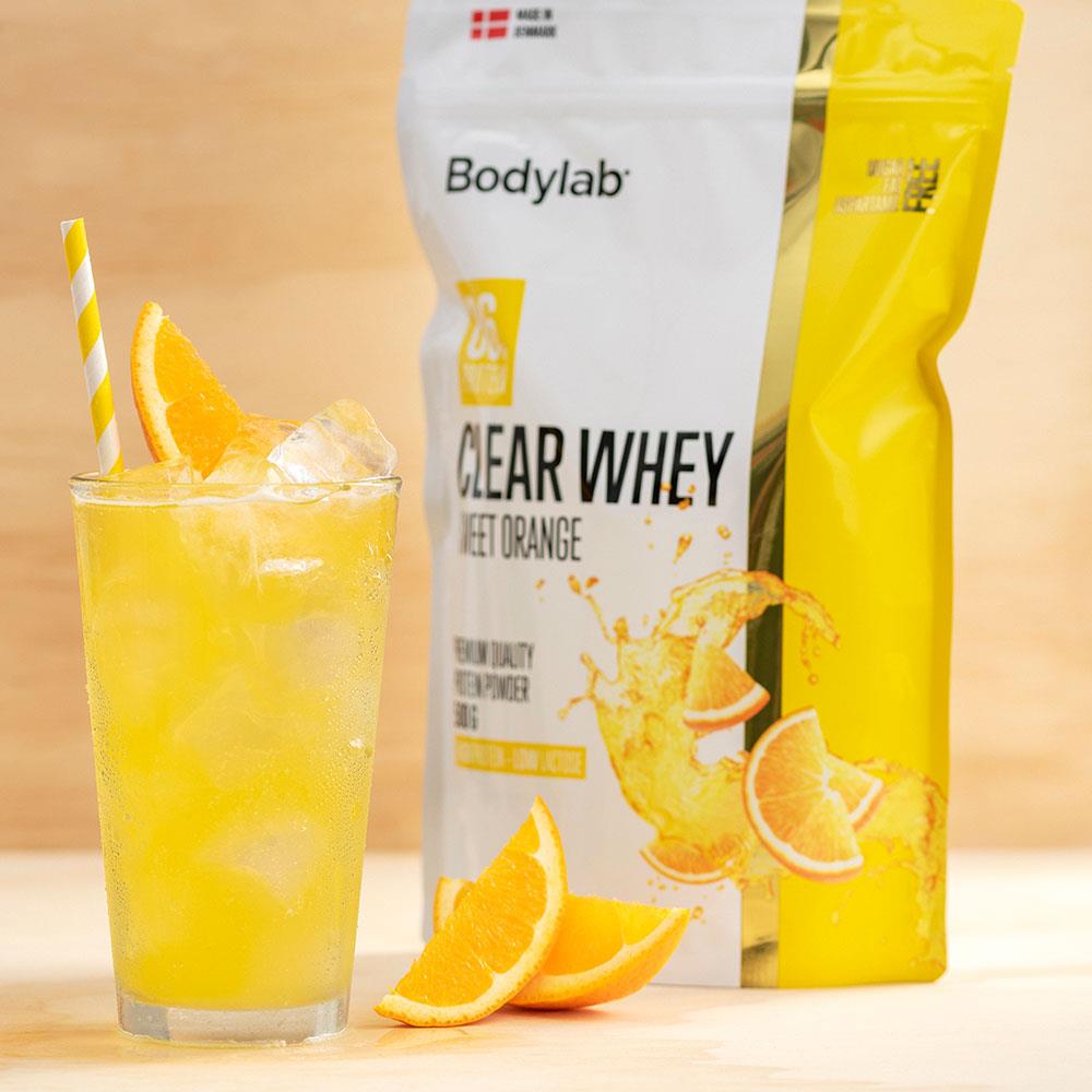 Clear whey proteinpulver